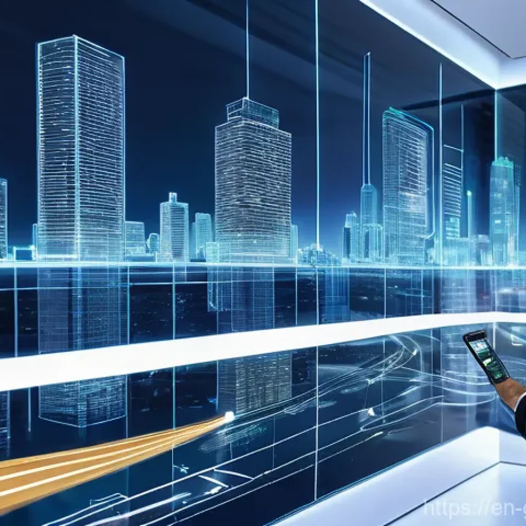 디지털 트윈을 통한 전략적 계획 수립 - **Prompt 1: Futuristic Urban Planning with Digital Twin**
"A diverse team of urban planners and ...
